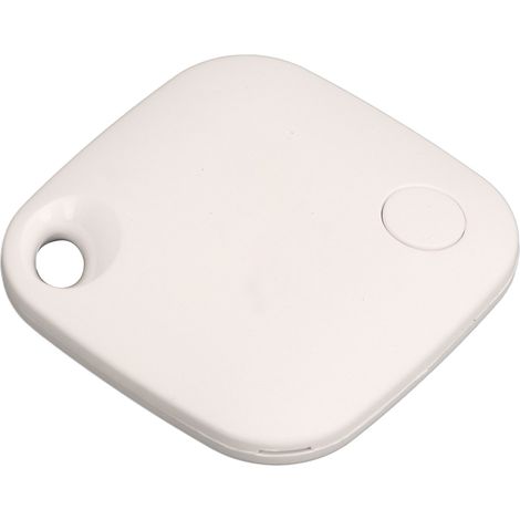 Traceur Bluetooth puissant pour bagages, clés, sacs, objets, localisateur d'animaux et de personnes (blanc) (1/5)