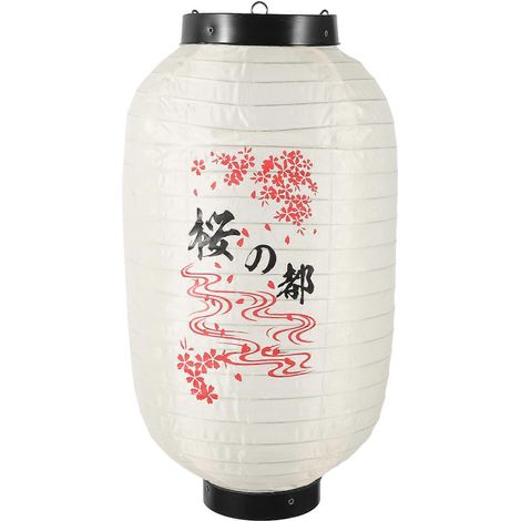 Lanterne de restaurant de ramen, lanterne à sushis, lanterne japonaise décorative pour la décoration-35x20cm-Colorful (1/3)