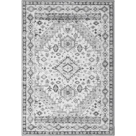 Tapis Vintage, Couleur Grise, Taille 120x170cm (1/2)