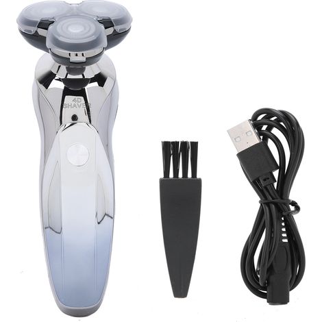 Rasoir Électrique pour Homme Imperméable, Tondeuse à Barbe Rechargeable (1/5)