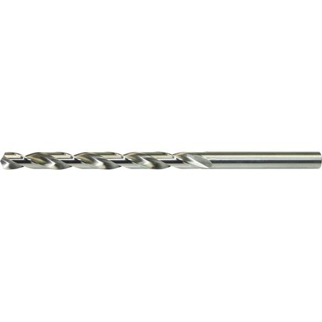 Broca espiral DIN 340 TipoN D.6,2mm HSS perfilada vástago cilíndrico largo TECWERK (1/2)