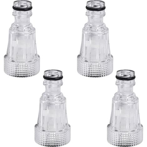 4pcs High Pressure Washer Water Filter High Pressure Washer Water Filter Garden Accessories Water Hose Filter for Pressure Washer, Garden Pump, Garden Watering (1/4)