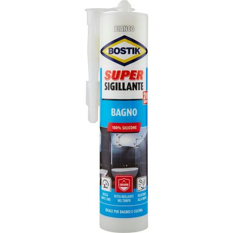 Bostik Super Sigillante Bagno bianco cartuccia 300ml (1/5)