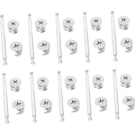Kit de 20 vis pour fixations meubles métalliques (1/5)