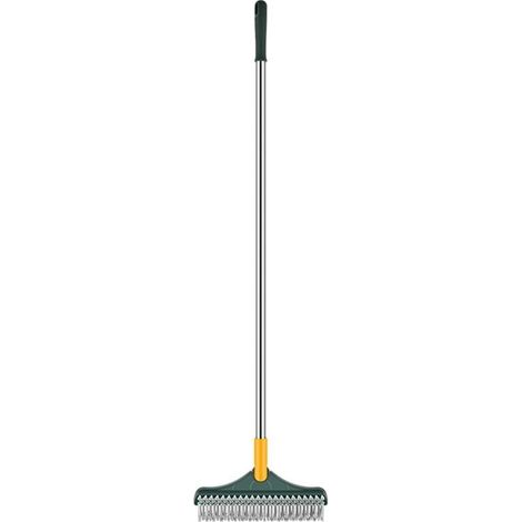 Brosse de Sol Lavage Murs Carrelage Joints Nettoyage Salle de Bain Toilettes Poignée Ergonomique Verte (1/4)