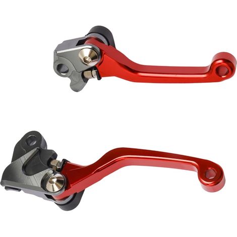 Levier d'embrayage de frein en aluminium robuste avec contrôle de précision, design ergonomique, convient pour les motos CRF250 450R/X (1/5)