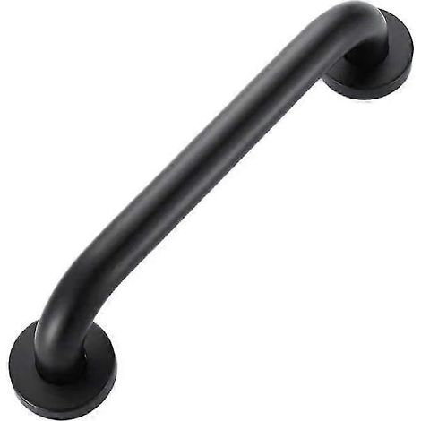 Barre d'appui de douche noire de 400 mm, poignée de douche de sécurité, barre d'appui pour toilettes pour personnes handicapées, barre d'appui pour toilettes, barre d'appui pour douche et toilettes (1/5)
