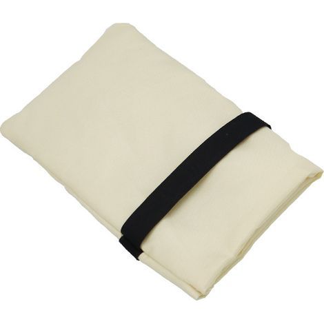 Set di 2 coperte isolanti per rubinetto esterno - Rivestimento termoprotettivo per tubi esterni in inverno - Protezione antigelo per rubinetti esterni - Bianco avorio (1/5)