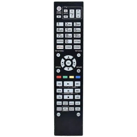 New remote control N2QAYA000172 for Panasonic DP-UB9000 TV (without backlight). (1/2)