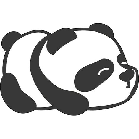 Tapis de bain panda mignon et ultra-absorbant - Panda endormi (1/5)