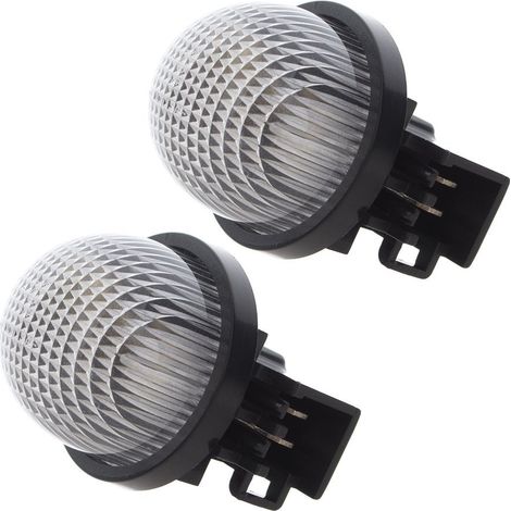 Juego de 2 luces de matr铆cula LED para Opel Agila A 00-07