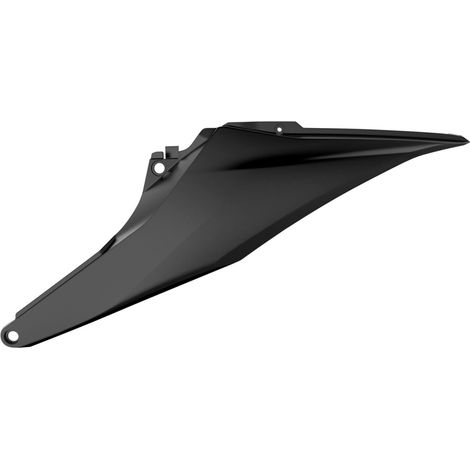 Paneles laterales traseros Polisport para KTM SX SXF EXC 2019 2022 2023, color negro, resistentes.