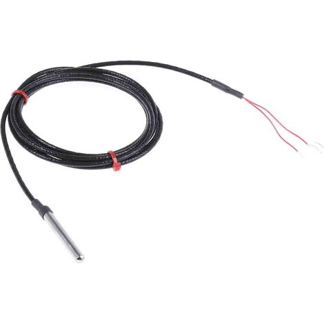 Capteur RTD PT100 RS PRO, Ø 6mm, L.50mm + 2m, +250°C max, Câble ( Prix pour 1 ) (1/3)