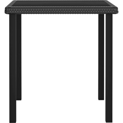 Maison Exclusive - Mesa de comedor para jardín ratán sintético ne (1/4)