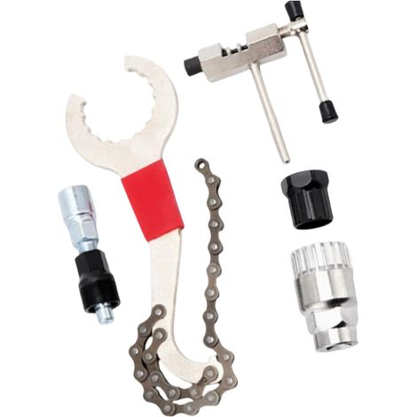 Ensemble de vélos de route pour l'entretien du volant d'inertie - Disjoncteur de chaîne - Extracteurs de manivelles - Accessoires de cyclisme - Entretien des vélos de route (1/4)