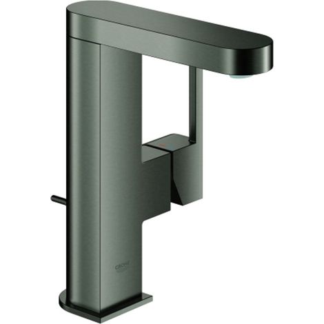 GROHE Miscelatore monocomando lavabo Plus 238713 M-Size bocca orientabile hard graphite spazzolato, 23871AL3