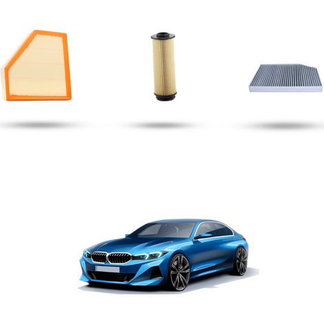 Kit Tagliando 3 filtri compatibile con BMW Serie 3 (G20, G21,G80) M340i 285kw dal 2019 (1/5)