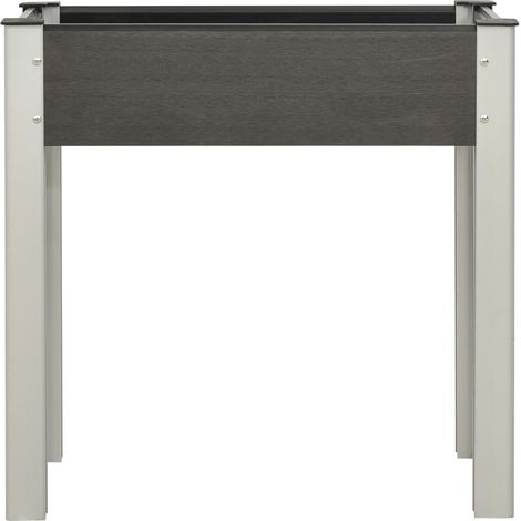 Maison Exclusive - Garten-Hochbeet 75x40x75 cm WPC Grau