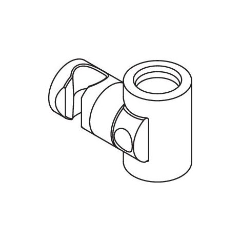 HEWI 66771 92 Support de douche (1/2)