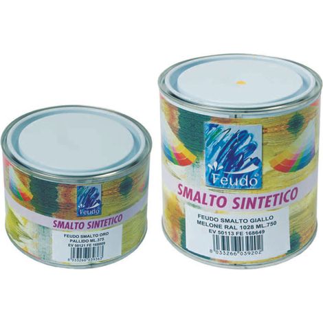 Smalto sintetico lucido (lack 82) - ml.750 rosso fuoco ral 3000