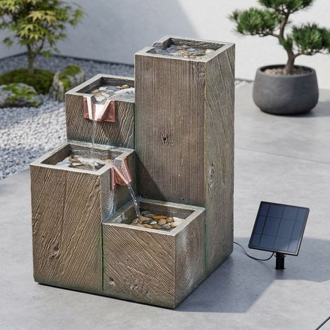 Quad Geometric Oasis Water Feature (1/2)