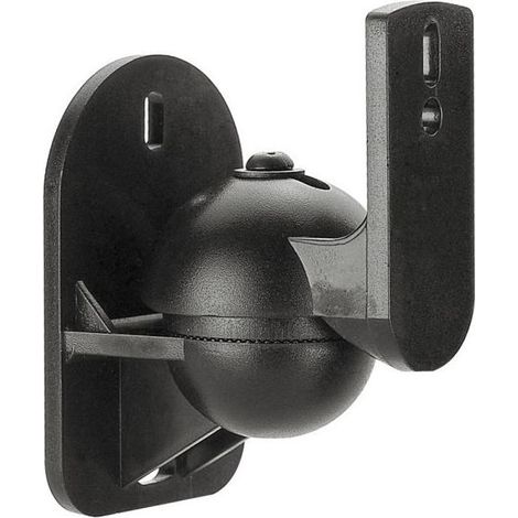 Reflecta Sono Supporto a muro per altoparlante Distanza dalla parete (max.): 6 cm Nero 1 pz. (1/5)