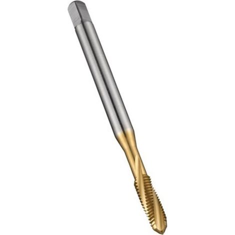 Taraud machine DIN 371C E212 M4x0.7mm HSS-E-PM TiN 1.5XD 6H (1/2)