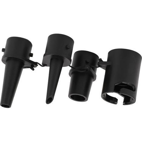Embouts de rechange en nylon pour pompe à air, 3 tailles, étanches, pour matelas pneumatiques, bouées et piscines gonflables. (1/5)