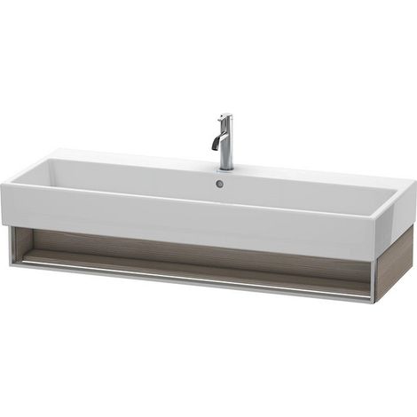 Meuble sous-vasque VERO AIR 155x1184x431mm pin argenté
