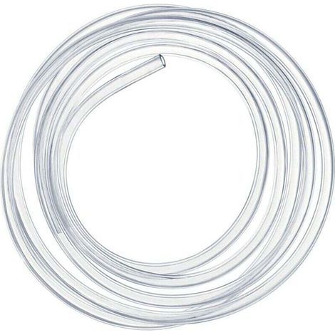 Ikodm – Tuyau flexible transparent 3 mètres – Diamètre intérieur 10mm – Diamètre extérieur 12mm – PVC résistant à l'abrasion et à la corrosion (1/5)
