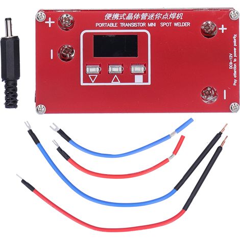 Machine à souder par points portable DIY avec écran LCD pour transistors miniatures (1/5)