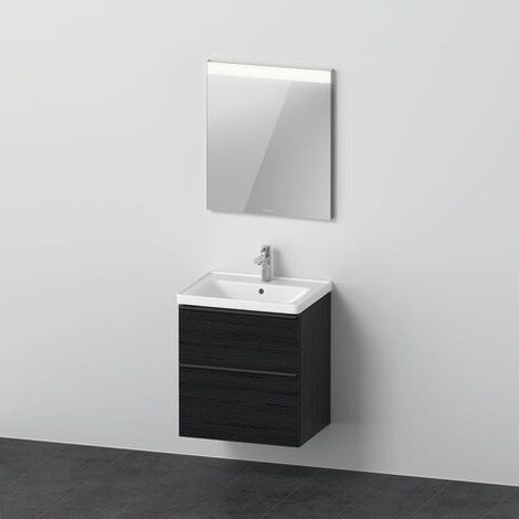 DURAVIT DE0144016160000 Meuble lavabo avec WTU et miroir D-Neo 48