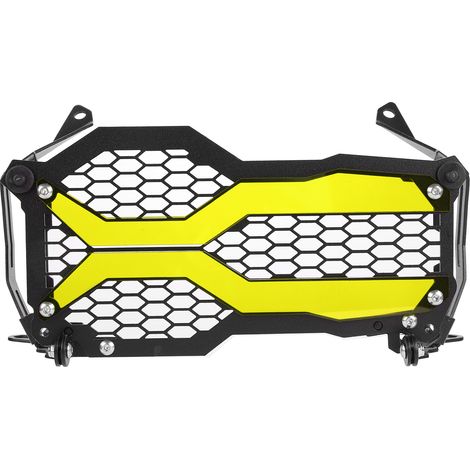 Frontscheinwerferschutz für R1250GS ADV 2021 Motorrad, Modifikationsersatzteil, gelb, Steinschlagschutz, Ersatzteil (1/5)