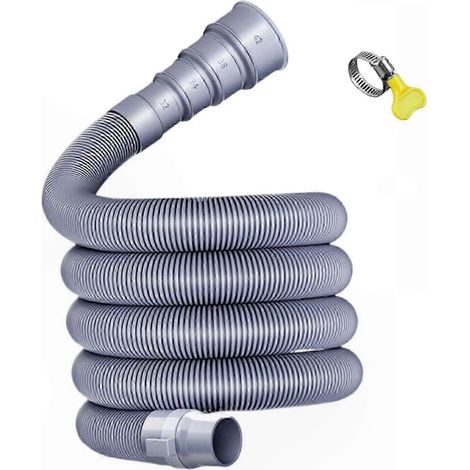 Robustes Ablaufschlauch-Set für Wohnmobile mit Klemmen, auslaufsicheren Adapterstücken für flexiblen Austausch, Anschlüssen für Wohnwagen, Wohnmobile und Anhänger (1/5)