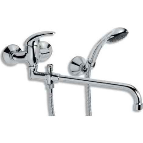 Novaservis Metalia 55 - Wannenwandarmatur, komplett, chrom 55037,0
