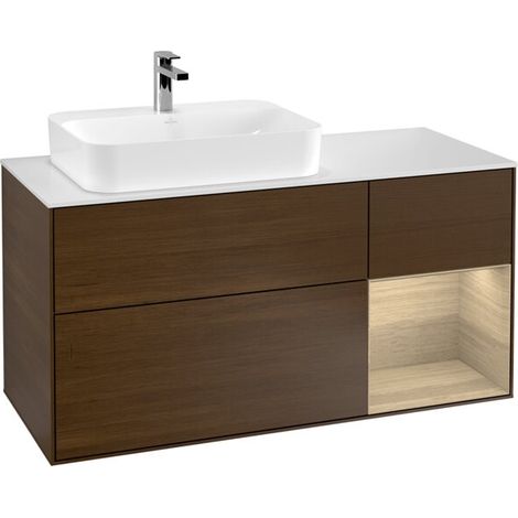 Villeroy & Boch G401PCGN Meuble sous-lavabo Finion G40 (1/2)
