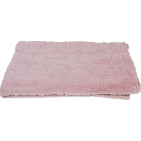 Amadeus - Plaid mae vieux rose 130x170 cm (1/4)