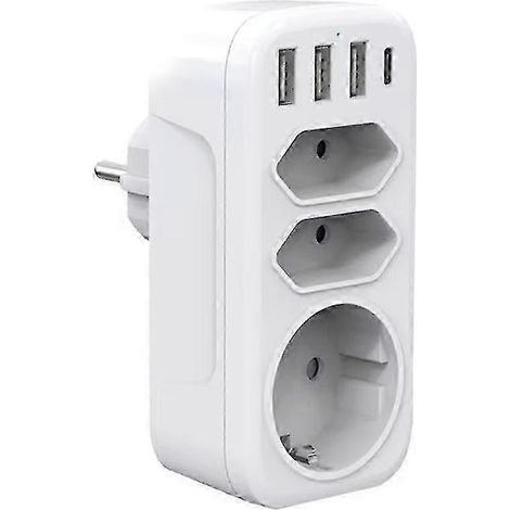 Adaptateur triple prise 7 en 1 (1/3)