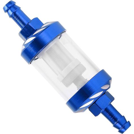 Kraftstofffilterelement aus Glas mit Gehäuse aus Aluminiumlegierung – Ersatzteil für Pkw, ATVs, SUVs, Motorräder und Pitbikes (1/5)