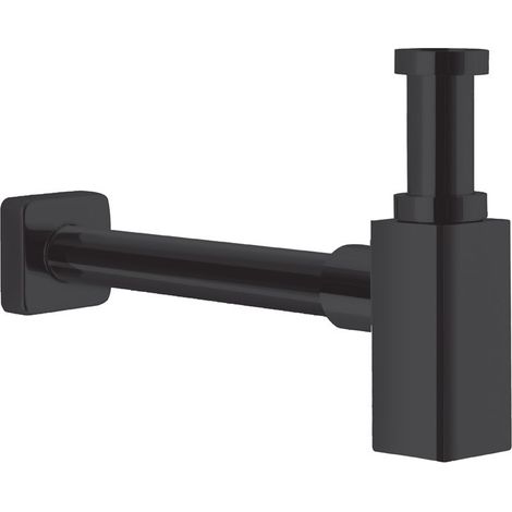 Siphon de lavabo carré NOIR - CRISTINA ONDYNA MS53913 (1/2)