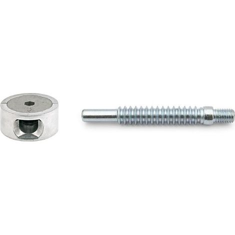 HERRAJES ALK kit excentrica ø35 hunter +tornillo 84mm , 0KIT