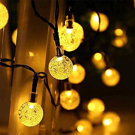 Éclairage extérieur LED à énergie solaire – halo de 7 mètres, 8 modes – durable et étanche (1/5)