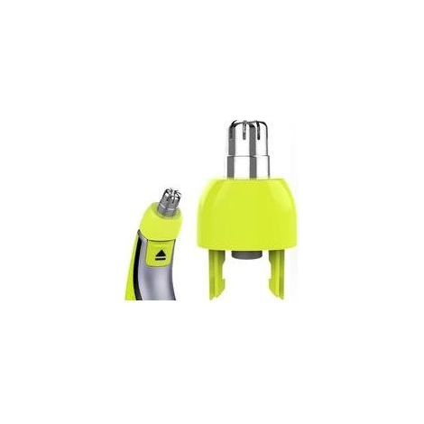 Têtes de rechange pour trimmer corps OneBlade – Embouts nasaux et auriculaires compatibles avec modèles QP2515, QP2520, QP2530, QP2630, QP2734, QP2830, QP6510, QP6551 – Accessoires de précision pour s (1/4)