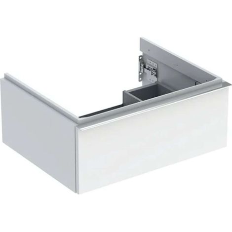 Geberit iCon, armoire basse pour lavabo, 1 tiroir, 59,2x24,7x47,6 (1/2)