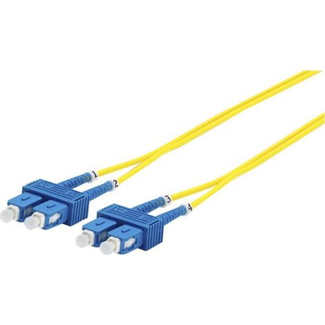 Fibra óptica monomodo MicroConnect SC-SC