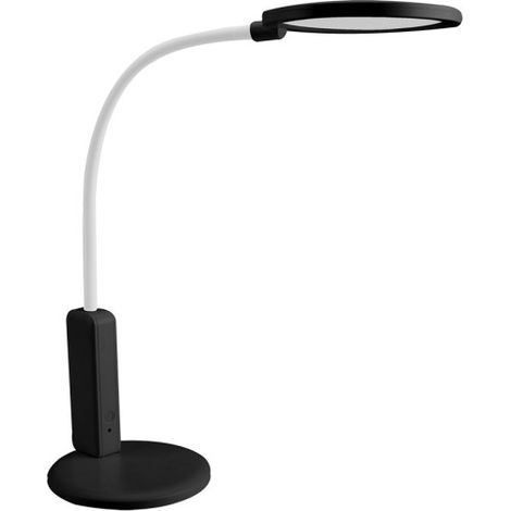 Flexo Verne 7W 5000K Schwarz/Weiß Wireless Touch 33x14x14 cm