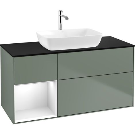 Villeroy & Boch F822GFGM Meuble sous-lavabo Finion F82 (1/2)