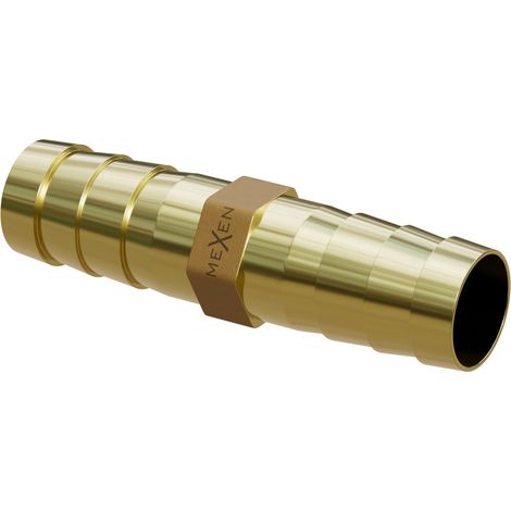 Mexen BRASS raccord double pour tuyau en laiton 19 x 19 mm - W97430-1919 (1/2)