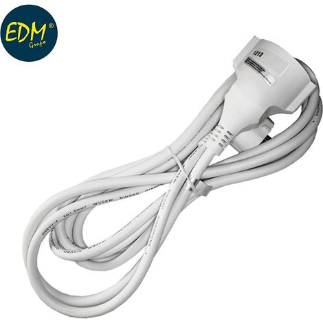 Tubo di prolunga 3x1,5 mm T/TL 1 m Bianco EDM