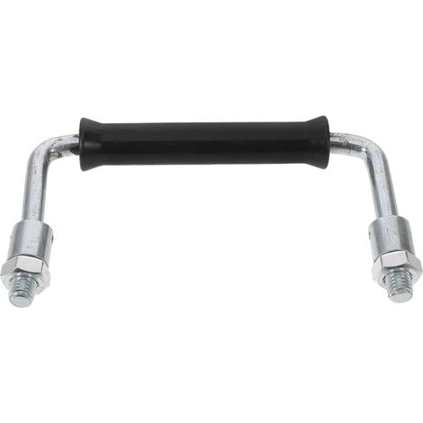 Poignée de Porte Pliable de U pour Poêle à Charbon et Cheminée, Résistance Haute Température, Entraxe 14 Cm, Accessoire de Remplacement pour Usage Familial (1/5)